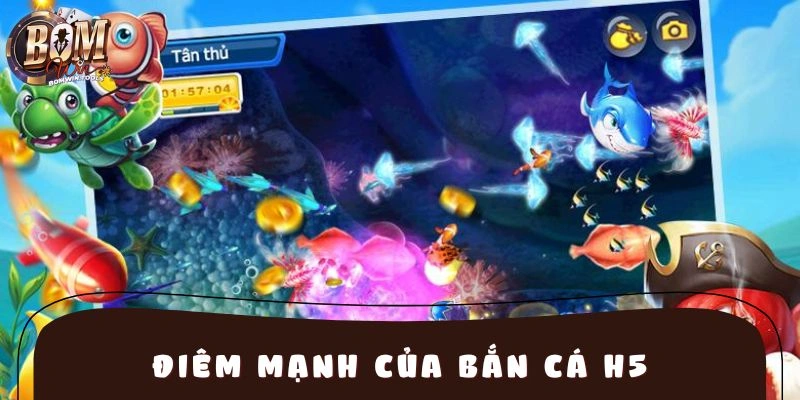 Điểm mạnh khi trải nghiệm săn sinh vật H5