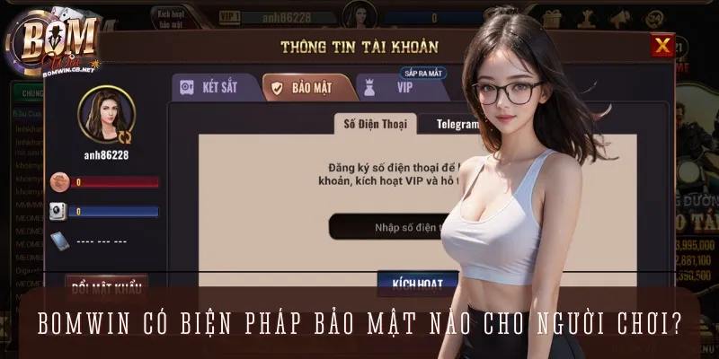 Hiện nay, bet thủ có thể tự bảo mật tài khoản game của mình